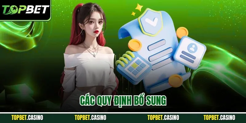 Các quy định bổ sung